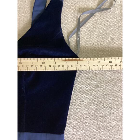 Vera Wang White Women Bridesmaid Dress Sz. 0 EUC  (No Belt) Maxi Wedding Guest - Picture 8 of 9